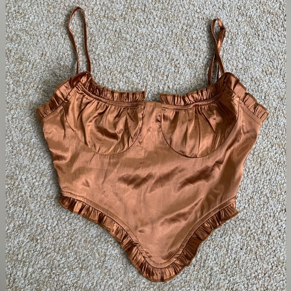 Copper Tank Top size small